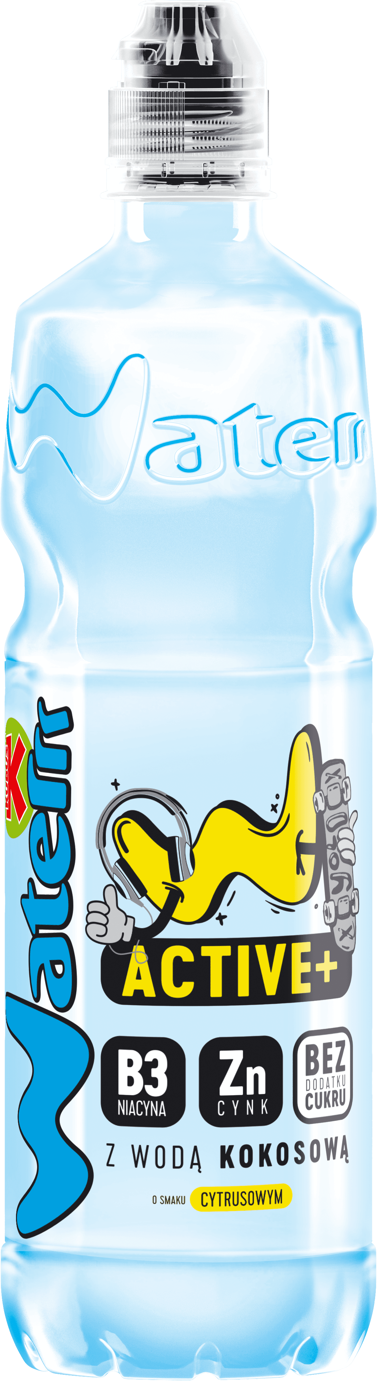 BUTELKA WATERRR 750ml ACTIVE+